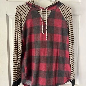 7th Ray Multicolor Striped Top